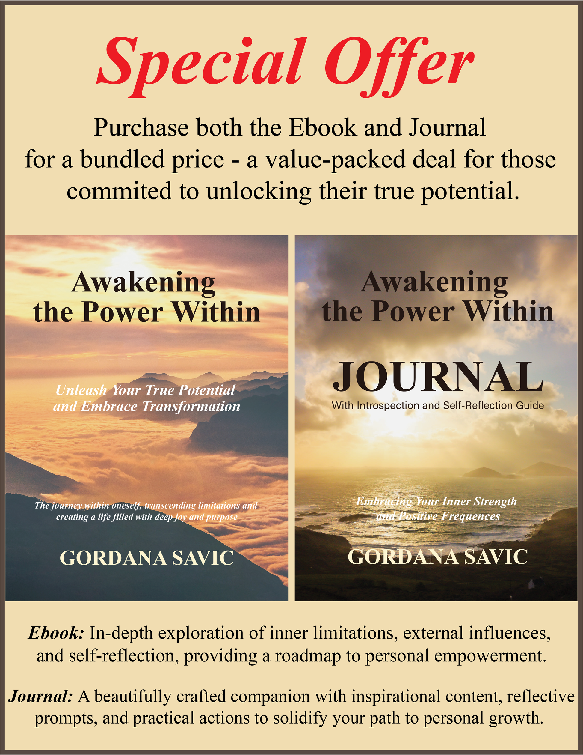 Personal Growth, Self-Discovery, Empowerment, Mindfulness, Positive Mindset, Overcoming Obstacles, Inner Strength, Transformation, Self-Reflection, Spiritual Development, Emotional Healing, Self-Empowerment, Goal Setting, Inner Wisdom, Positive Change, Spiritual, inspirational, sale, special offer, discount